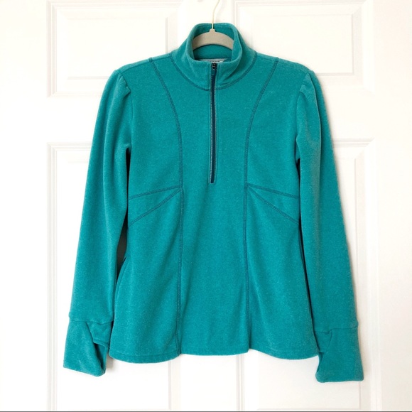 Athleta 1/2 Zip Fleece Size S Athleta Fast Track - Picture 1 of 5